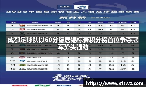 成都足球队以60分稳居锦标赛积分榜首位争夺冠军势头强劲
